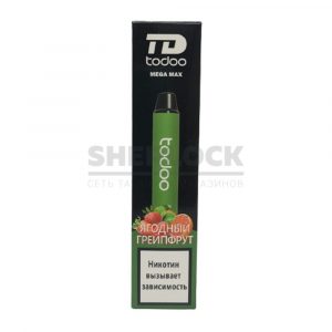 Электронная сигарета TODOO MEGA MAX 2500 (Ягодный грейпфрут) купить с доставкой в Екатеринбургу и области, по России и СНГ. Цена. Изображение №8.