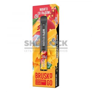 Электронная сигарета BRUSKO GO 800 (Манго со льдом) купить с доставкой в Екатеринбургу и области, по России и СНГ. Цена. Изображение №27. 