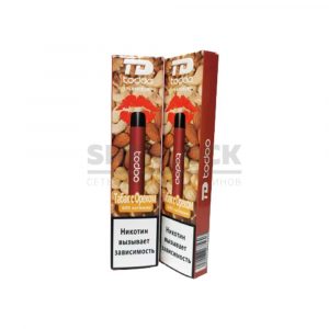 Электронная сигарета TODOO FLASH NT 600 (Табак с Орехом) купить с доставкой в Екатеринбургу и области, по России и СНГ. Цена. Изображение №8.