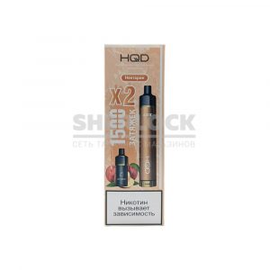 Электронная сигарета HQD LUX 1500 x2 (Нектарин ) купить с доставкой в Екатеринбургу и области, по России и СНГ. Цена. Изображение №35.