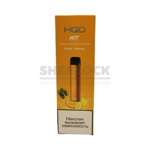 Электронная сигарета HQD HIT 1600 (Лайм-ананас) купить с доставкой в Екатеринбургу и области, по России и СНГ. Цена. Изображение №17. 