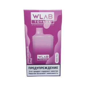 Электронная сигарета WLAB TOYBOX 5000 (Персиковый лёд) купить с доставкой в Екатеринбургу и области, по России и СНГ. Цена. Изображение №10. 