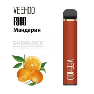 Электронная сигарета VEEHOO F900 1200 (Мандарин) купить с доставкой в Екатеринбургу и области, по России и СНГ. Цена. Изображение №16. 