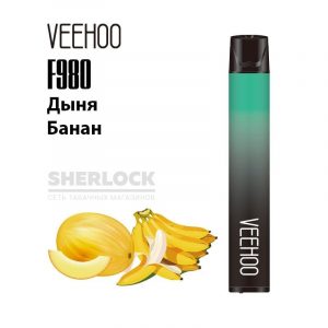 Электронная сигарета VEEHOO F980 2000 (Дыня банан) купить с доставкой в Екатеринбургу и области, по России и СНГ. Цена. Изображение №8. 