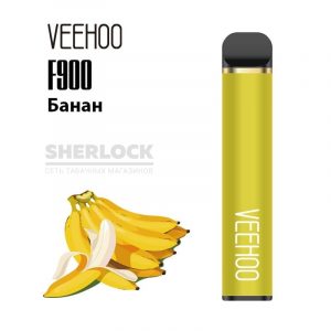 Электронная сигарета VEEHOO F900 1200 (Банан) купить с доставкой в Екатеринбургу и области, по России и СНГ. Цена. Изображение №10. 