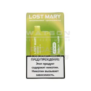Электронная сигарета LOST MARY BM5000 (Лимон лайм) купить с доставкой в Екатеринбургу и области, по России и СНГ. Цена. Изображение №20. 
